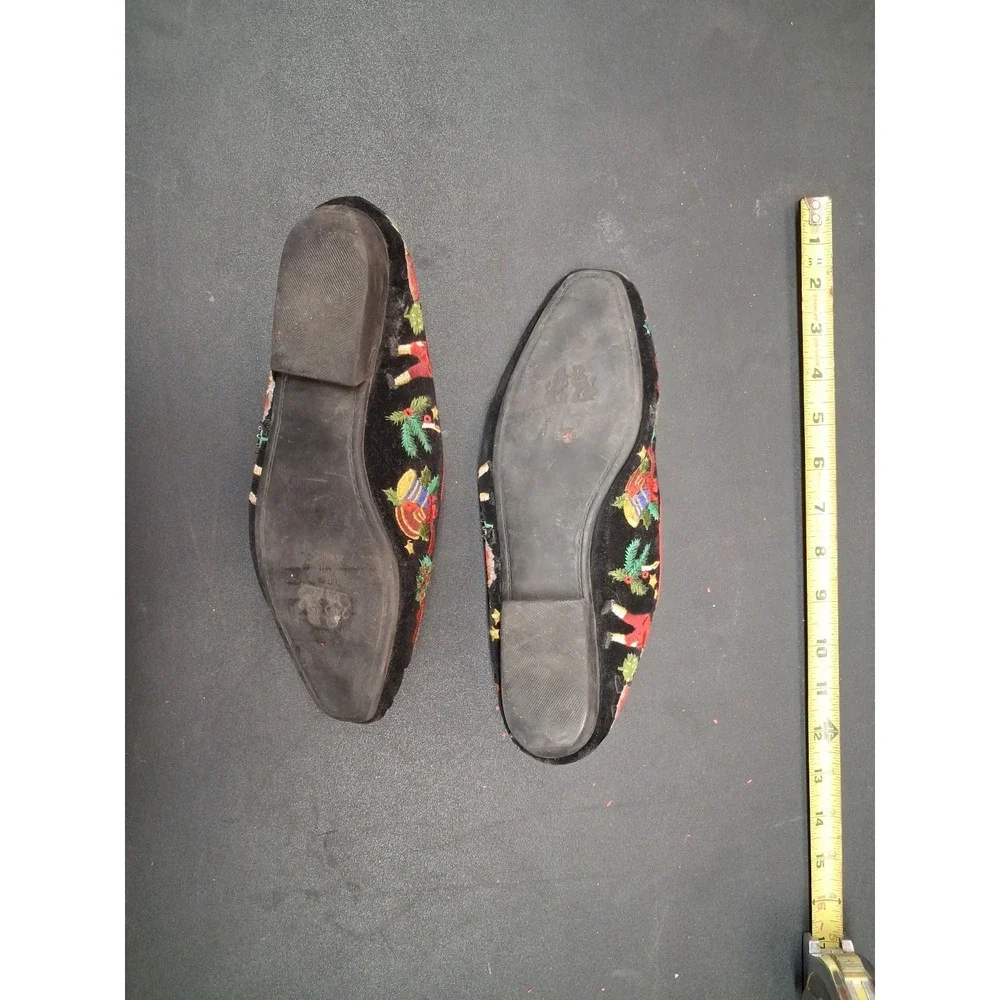 Frankie And Baby Beverly Feldman Womans Christmas Flats/Shoe's